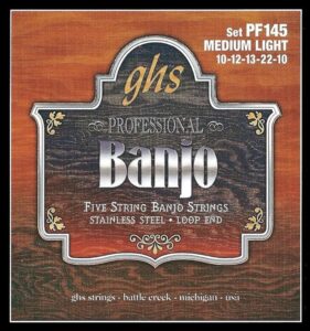 GHS PF145 banjo string package